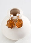 Earrings / Vintage gold