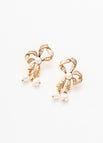Earrings / Vintage gold