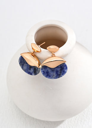 Sterling silver simple earrings E01177