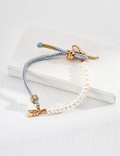 Chinese Natural Pearl Bracelet SL0131-2