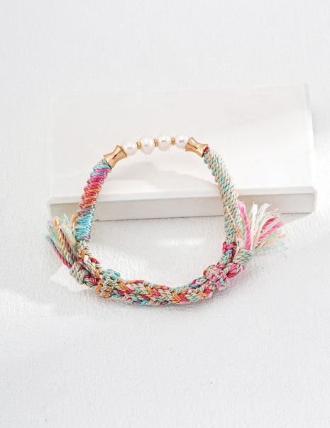 Natural pearl Chinese ethnic bracelet SL0141-2