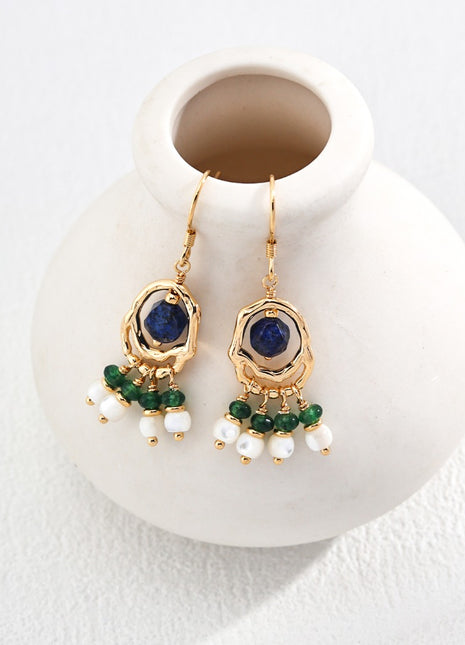 Silver Retro Earrings E01172-2