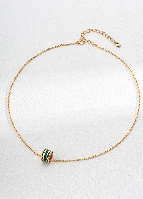 New Chinese Dripping Glaze Pendant Set D0539-2