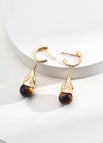 Earrings / Vintage gold
