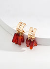 Earrings / Vintage gold