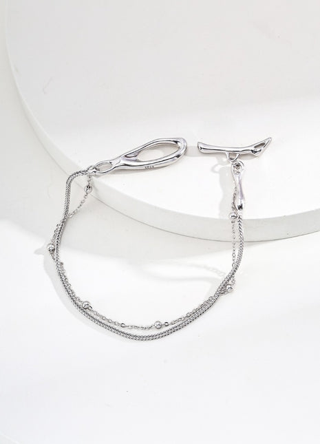 S925 Silver Simple Bracelet SL0139