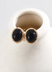 Earrings / Vintage gold
