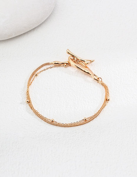 S925 Silver Simple Bracelet SL0139