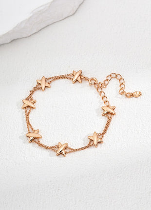S925 Silver Simple Bracelet SL0158