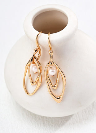 S925 Silver Pearl Earrings E01224