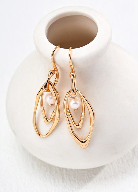 S925 Silver Pearl Earrings E01224