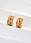 Earrings / Vintage gold
