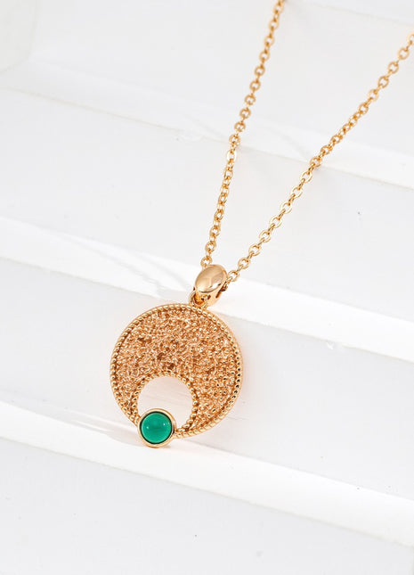 S925 silver jade pendant D0557-2