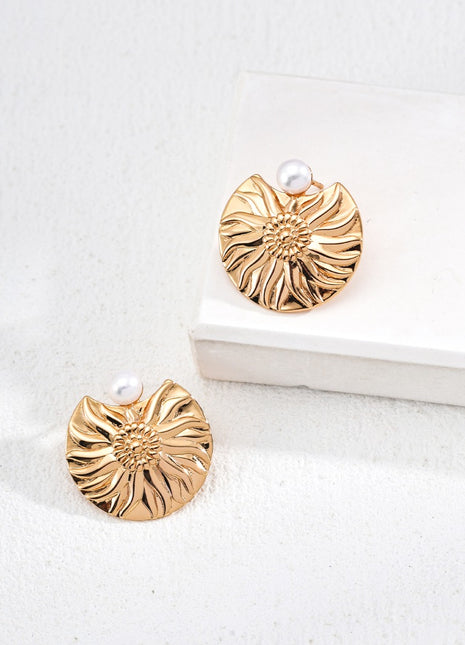 S925 Silver Pearl Earrings E01156-2