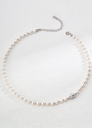 S925 Silver Pearl Bracelet SL0166