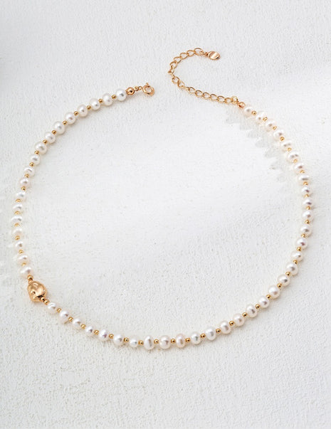 S925 Silver Pearl Bracelet SL0166