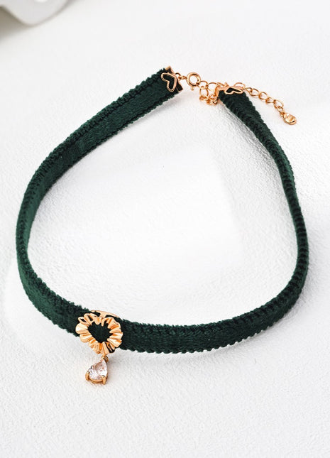 S925 Silver Zircon Necklace D0585