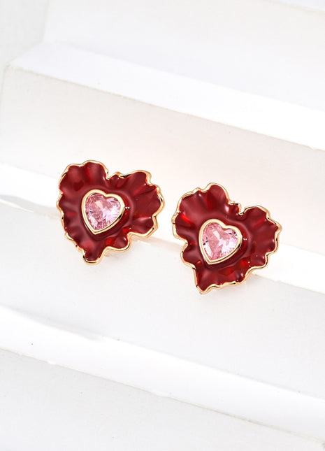 S925 Silver Zircon Earrings E01241