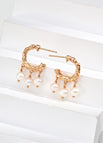 Earrings / Vintage gold