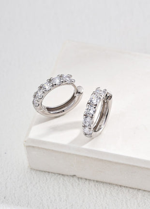 S925 Silver Zircon Earrings E01244