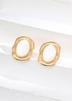 Earrings / Vintage gold