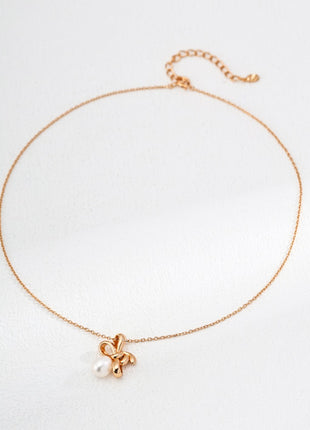 S925 Silver Pearl Pendant D0596