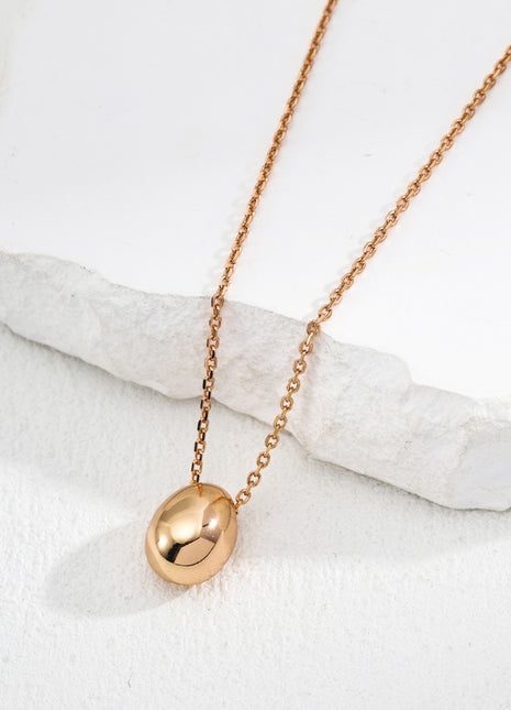S925 Silver Pendant Necklace D0608-2