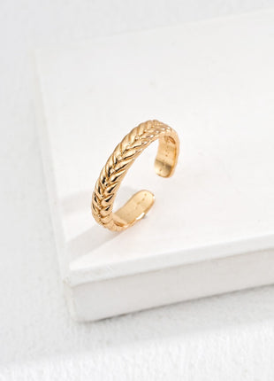 S925 Silver Simple Ring J0273