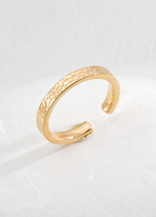 S925 Silver Simple Ring J0275