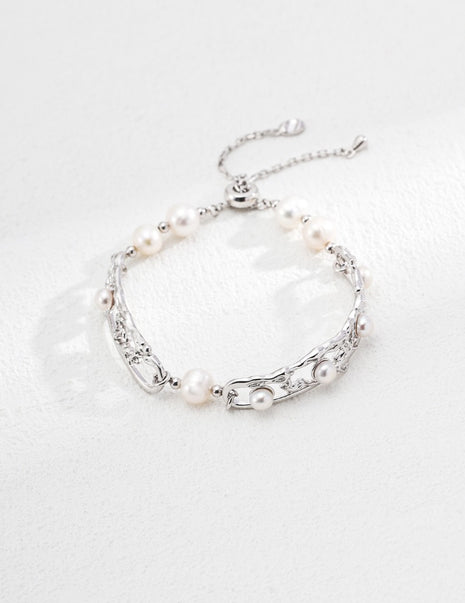 S925 Silver Pearl Zircon Earrings E01249