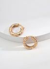 Earrings / Vintage gold