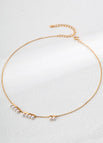 Necklace / Vintage gold