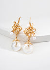 Earrings / Vintage gold