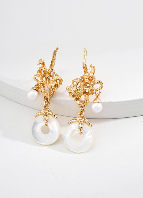 S925 Silver Mother-of-Pearl Earrings E01259
