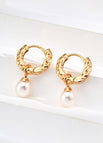 Earrings / Vintage gold