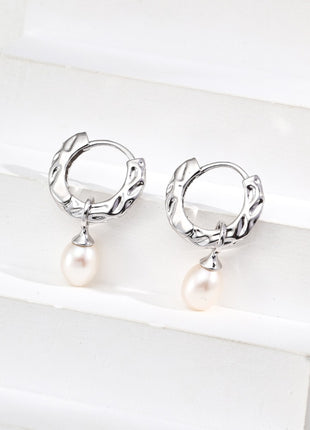 S925 Silver Pearl Earrings E01239