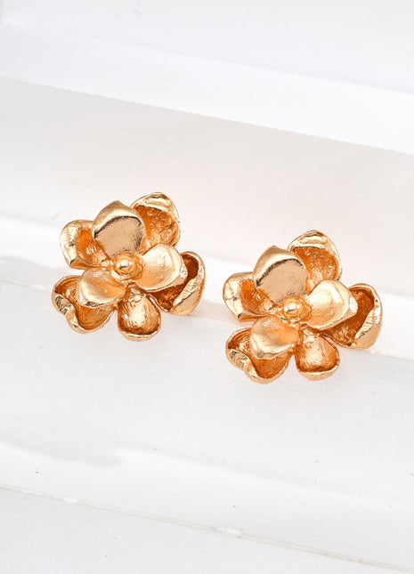 S925 Silver Floral Earrings E01264-2