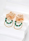 Earrings / Vintage gold
