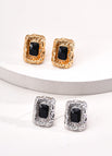 Earrings / Vintage gold