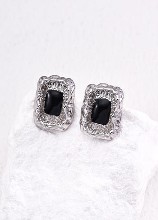 S925 Silver Flower Glaze Ring J0280