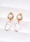 Earrings / Vintage gold