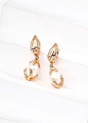 S925 Silver Pearl Earrings E01293