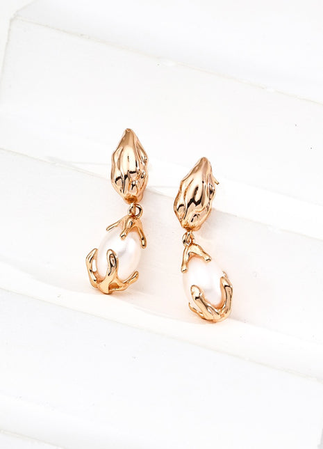 S925 Silver Pearl Earrings E01293