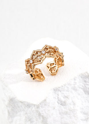 S925 Silver Zircon Ring J0286