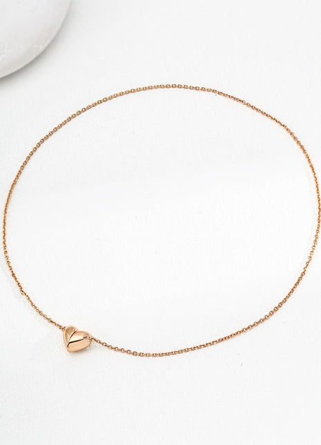 S925 silver simple necklace D0612-2