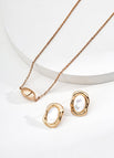 Earrings / Vintage gold