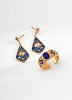 Earrings / Vintage gold