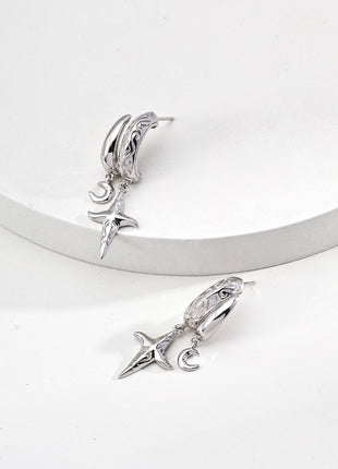 S925 Silver Retro Earrings E01292