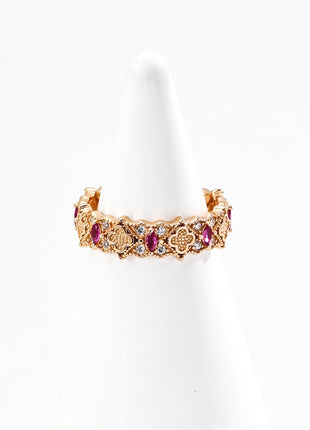 S925 Silver Vintage Zircon Ring J0287