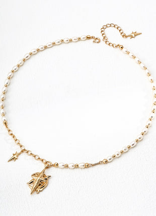 S925 Silver Pearl Necklace D0615